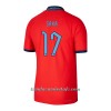 Camiseta de fútbol Inglaterra SAKA 17 Segunda Equipación Mundial 2022 - Hombre